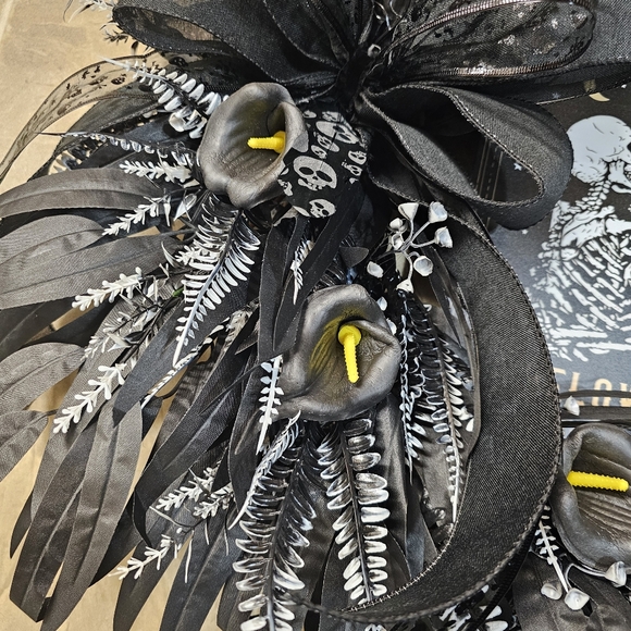 Tarot Card Halloween wreath - Picture 9 of 13